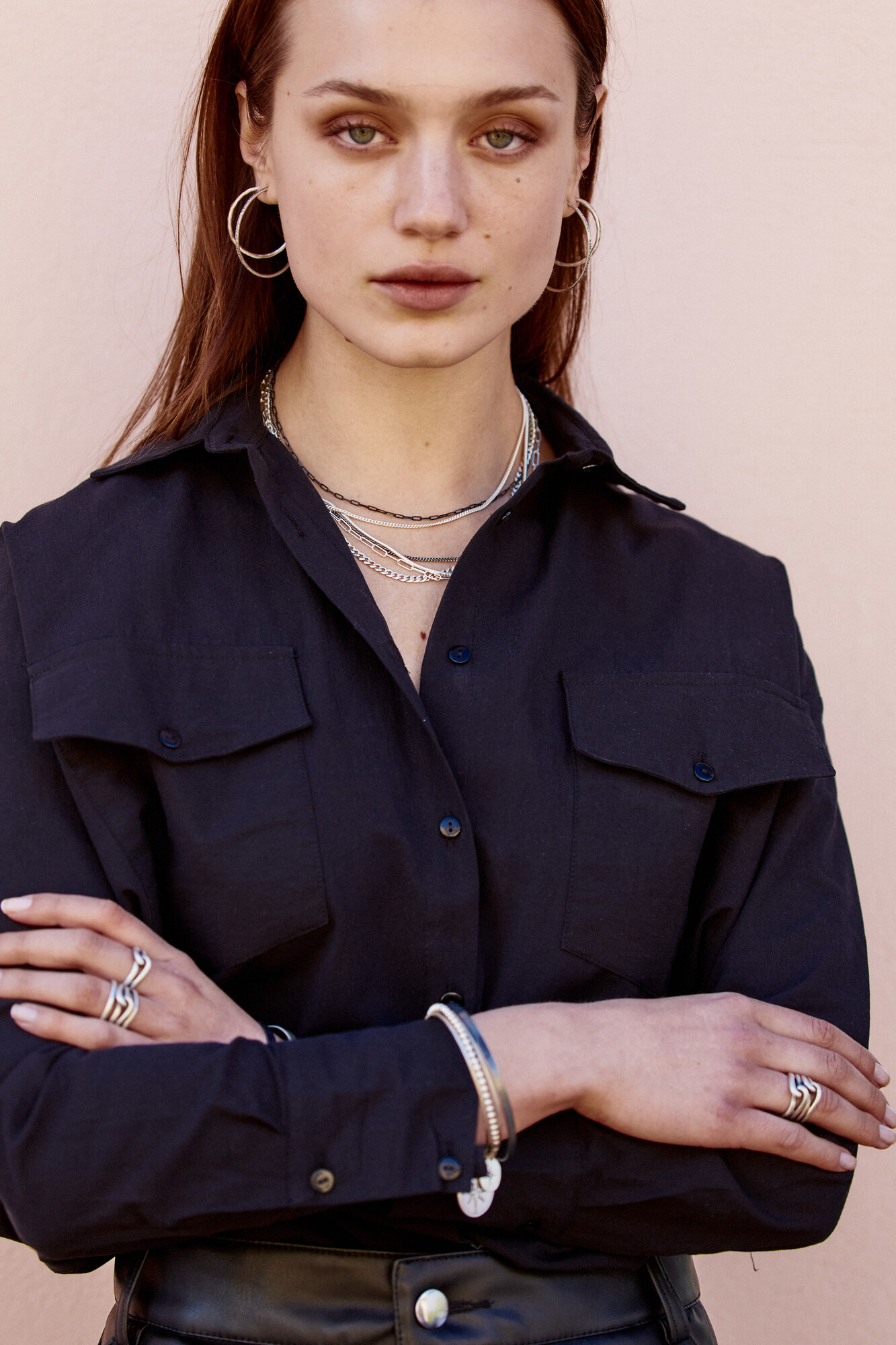 Silver rhodium plated chain AETHRA 6 Silver rhodium plated chain AETHRA - Image 6