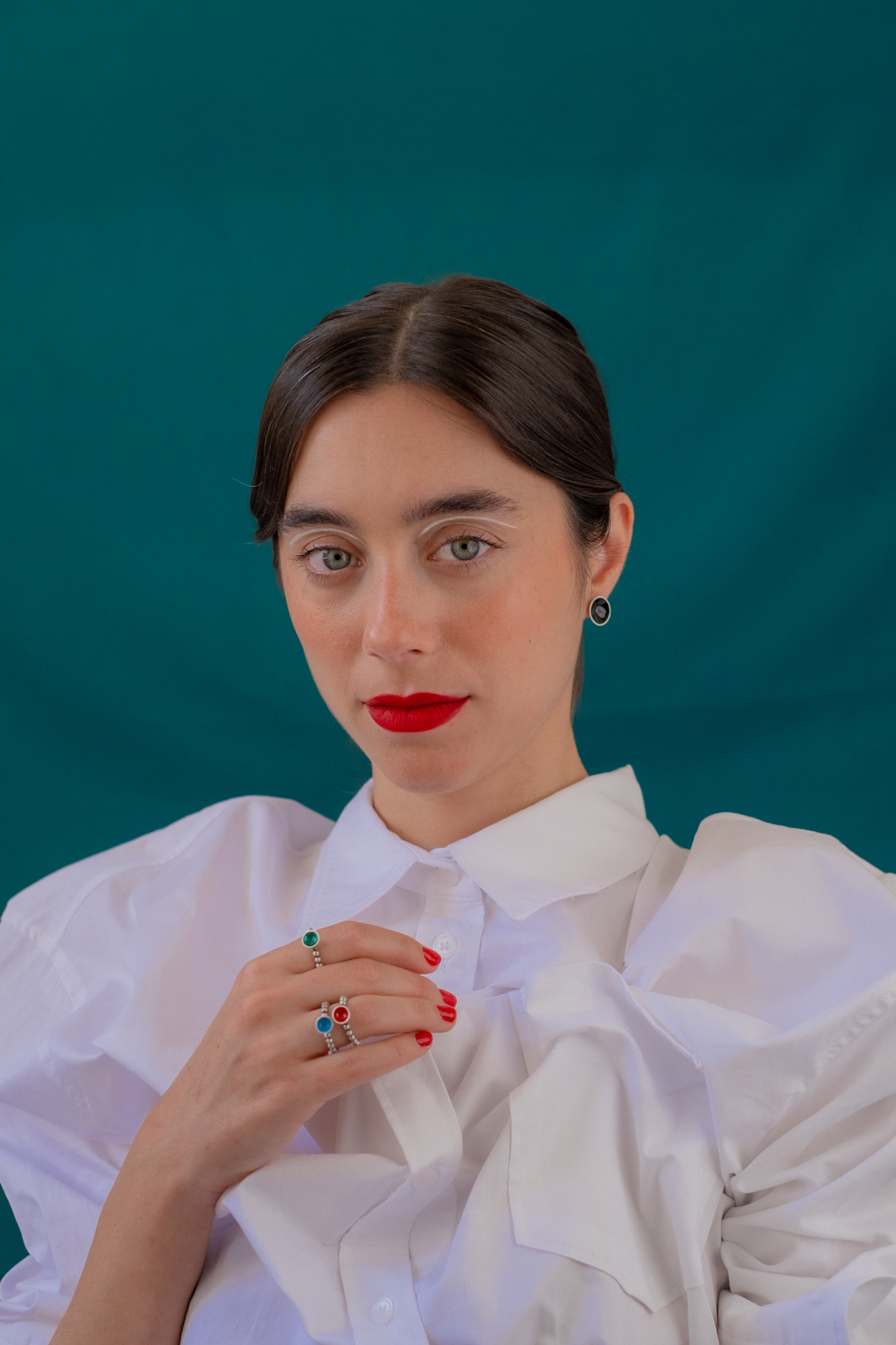 Silver earrings GIOTTO S 5 Silver earrings GIOTTO S - Image 5