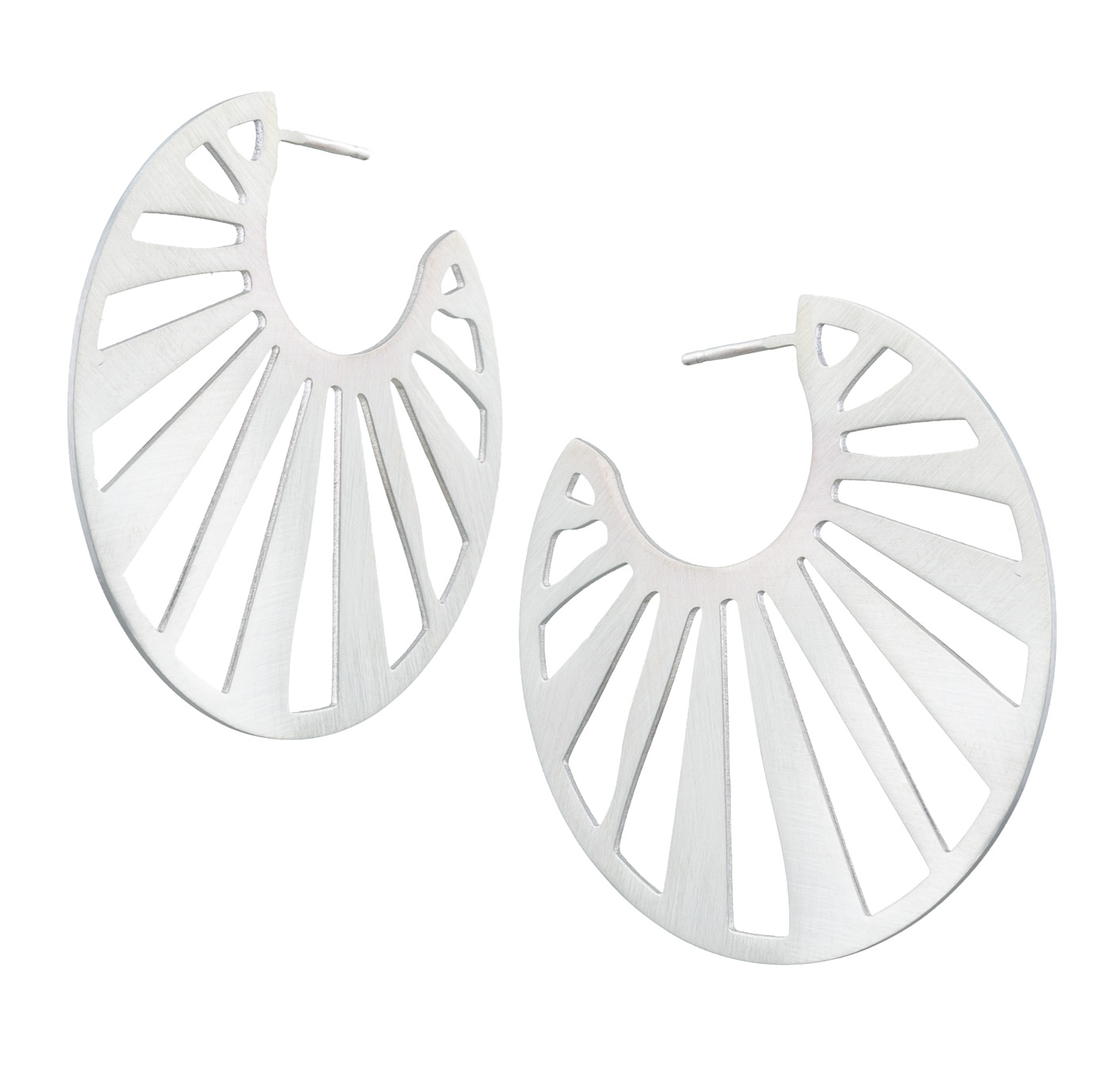 Silver hoops CHESHIRE L 1 Silver hoops CHESHIRE L