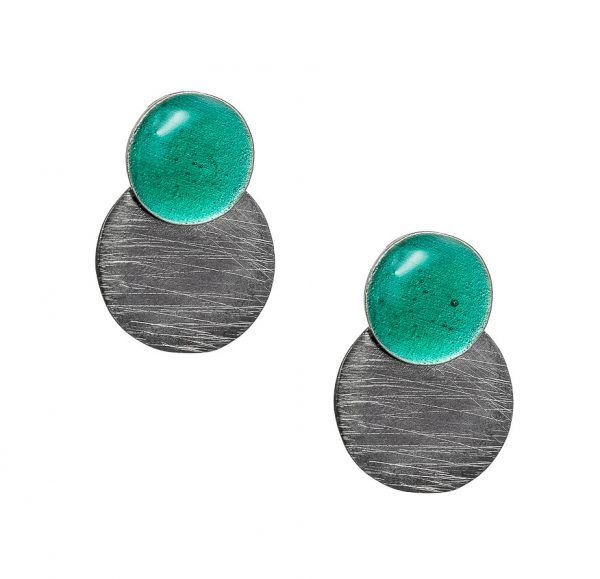 silver-earrings-trois-friday-emerald-1