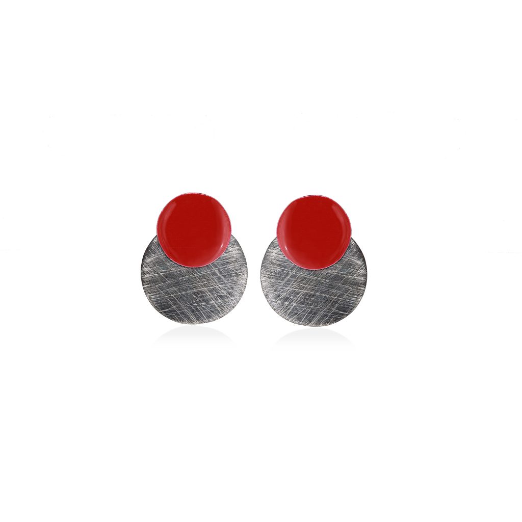 silver-earrings-trois-friday-red-1