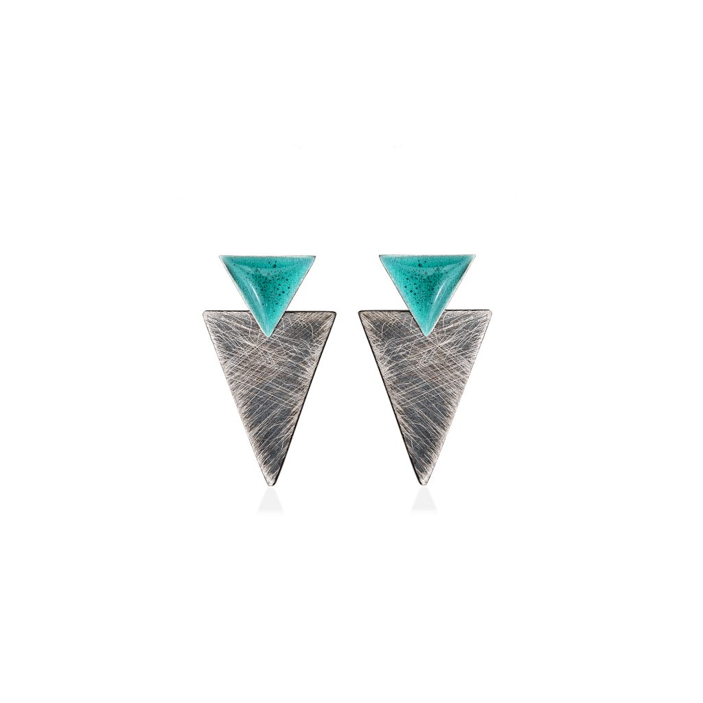 silver-earrings-trois-monday-emerald-1