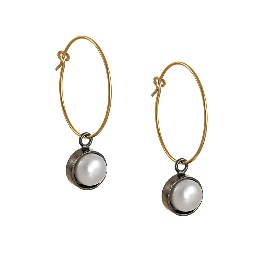 silver-earrings-with-pearl-isida-hoops-1