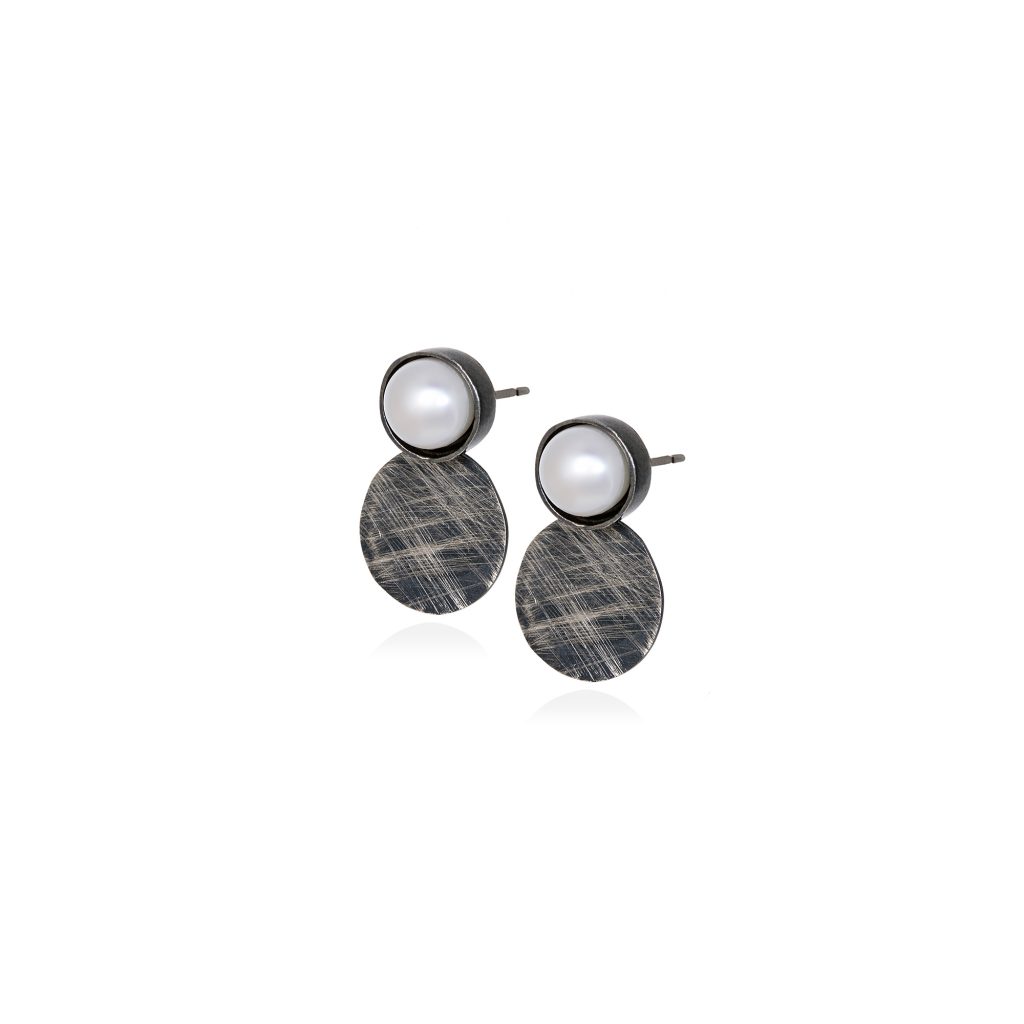 oxidized-silver-earrings-with-pearl-trois-coctail-1