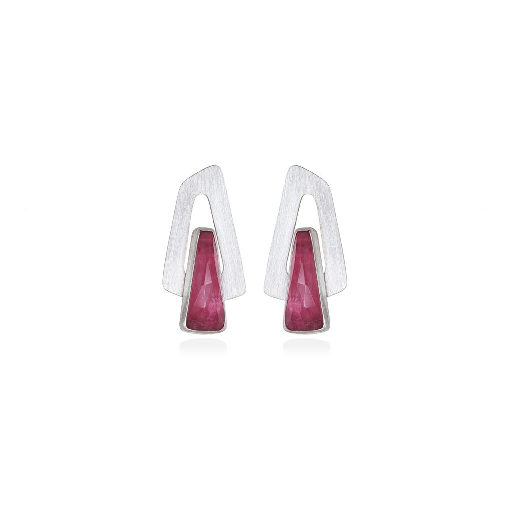 silver-earrings-with-ruby-miss-trapeze-1