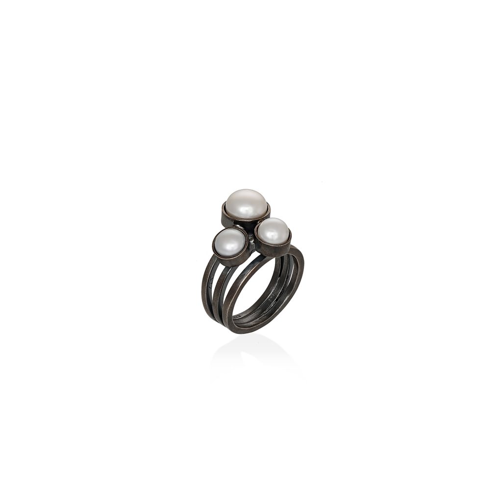 oxidized-silver-ring-with-pearl-isida-party-1