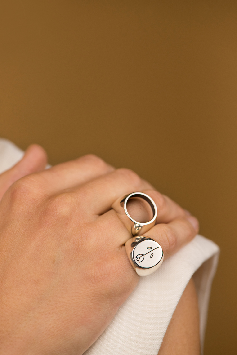 Ασημένιο δαχτυλίδι ΠΟΥΛΑΚΙ 3 Ασημένιο δαχτυλίδι ΠΟΥΛΑΚΙ - Image 3