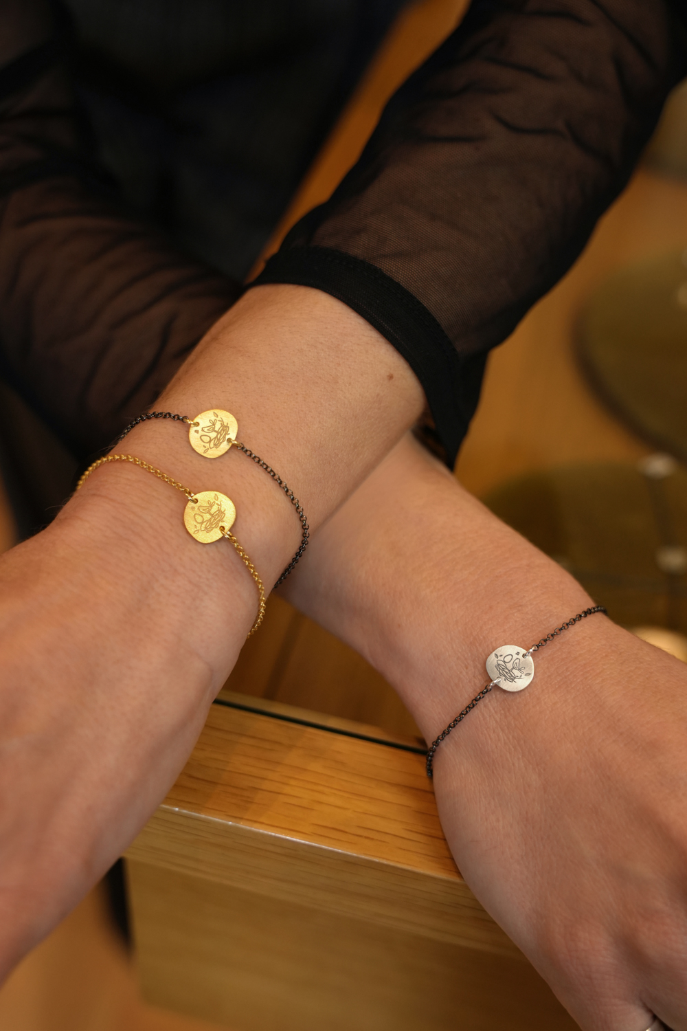 Silver gold plated lucky charm 2026 WINGS TO FLY LUX 5 Silver gold plated lucky charm 2026 WINGS TO FLY LUX - Image 5