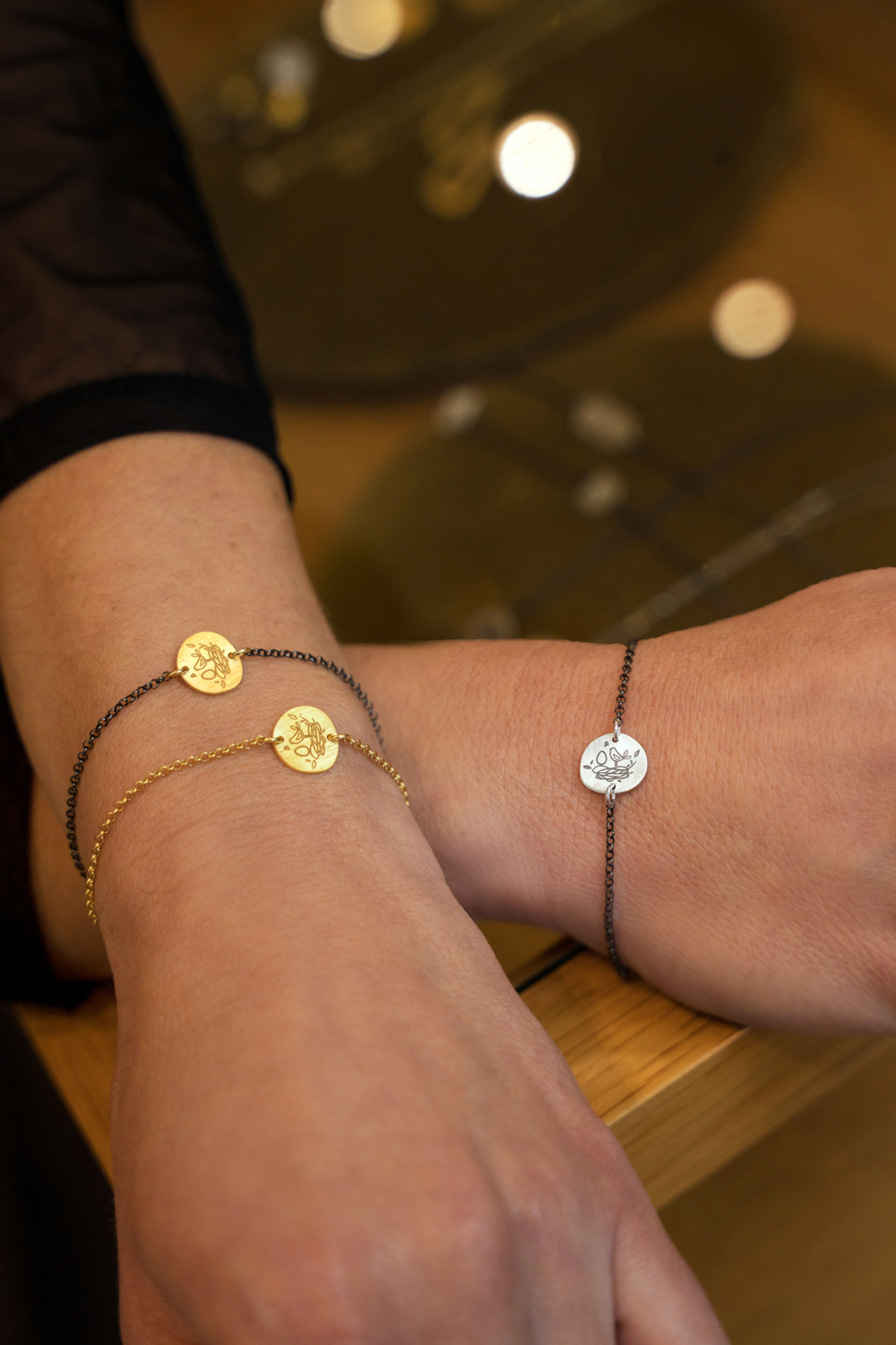 Silver gold plated lucky charm 2026 WINGS TO FLY LUX 7 Silver gold plated lucky charm 2026 WINGS TO FLY LUX - Image 7