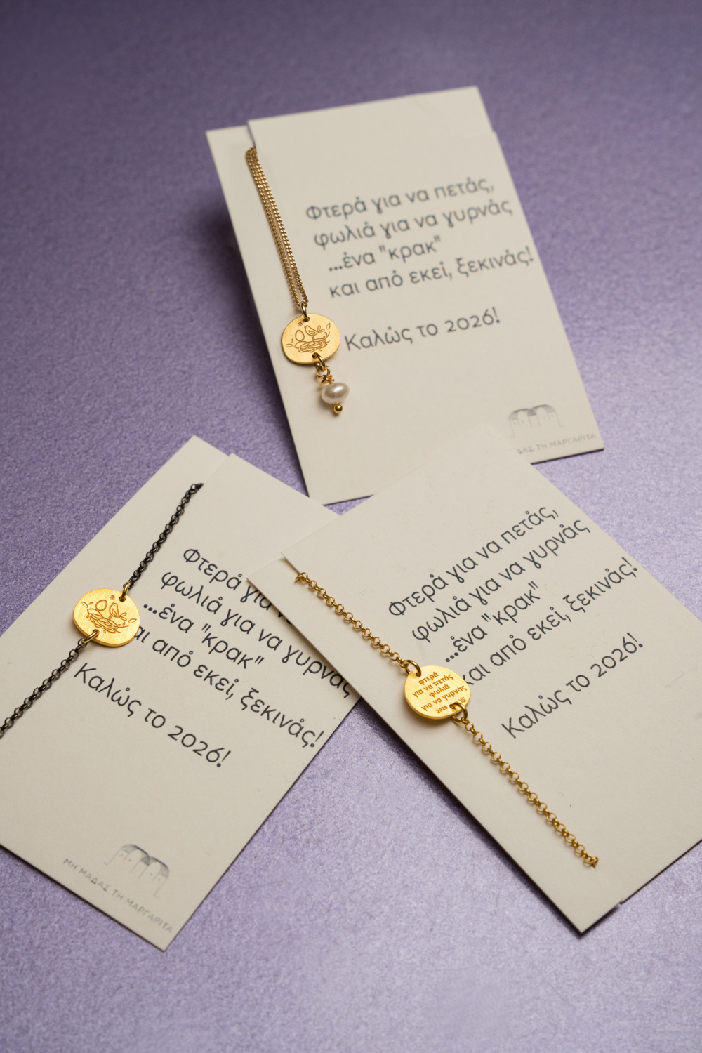 Silver lucky charm 2026 WINGS TO FLY with pearl 3 Silver lucky charm 2026 WINGS TO FLY with pearl - Image 3