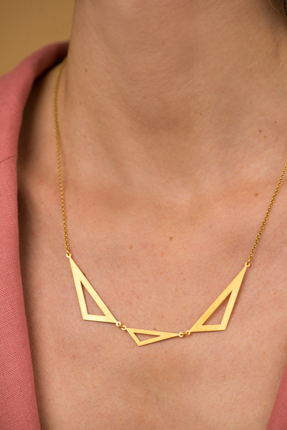 Ασημένιο κολιέ RIKA CHIC 3 Ασημένιο κολιέ RIKA CHIC - Image 3